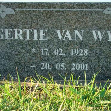 WYK Gertie, van 1928-2001
