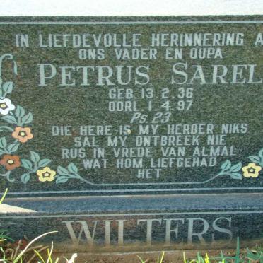 WILTERS Petrus Sarel 1936-1997