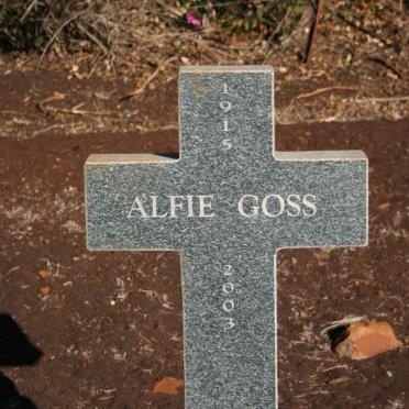 GOSS Alfie 1915-2003