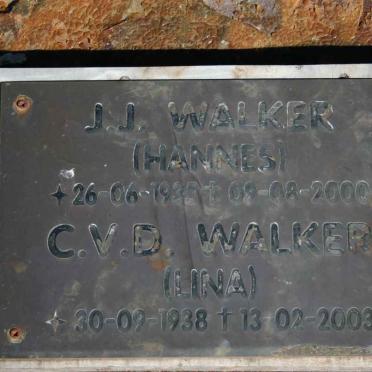 WALKER J.J. 1935-2000 &amp; C.V.D. 1938-2003