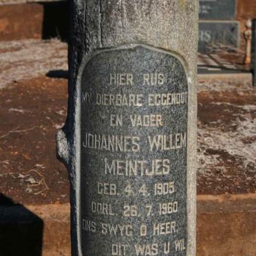 MEINTJES Johannes Willem 1905-1960