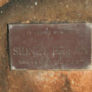 BRYAN Sidney 1889-1977