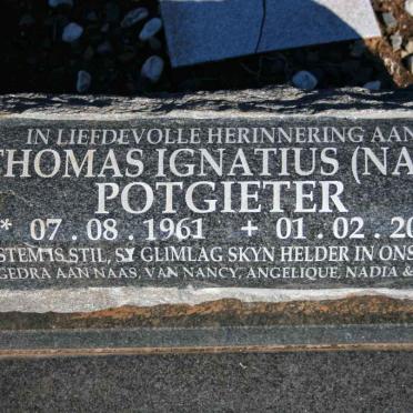 POTGIETER Thomas Ignatius 1961-2004
