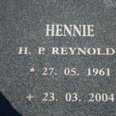 REYNOLDS H.P. 1961-2004