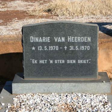 HEERDEN Dinarie, van 1970-1970