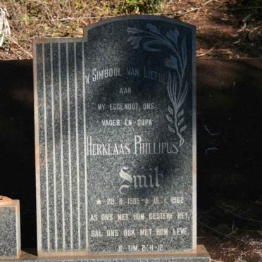 SMIT Herklaas Phillipus 1905-1962