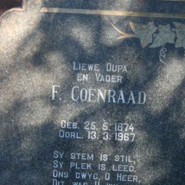 SCHEEPERS F. Coenraad 1874-1967 &amp; I.S. Martina COMBRINCK 1879-1957