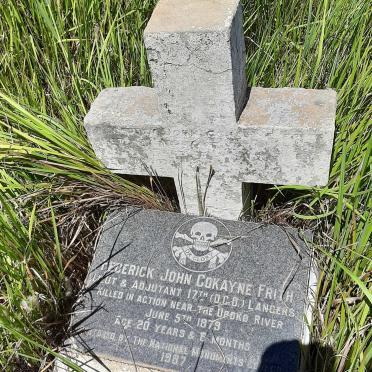 Kwazulu-Natal, NQUTU district, Nondwengo 407, Fort Newdigate, Single military grave