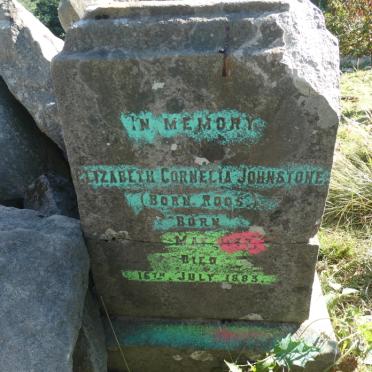 JOHNSTONE Elizabeth Cornelia ROOS 18?7-1883