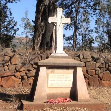 Monument dedicated to the officers and men of the Naval Bridgade 1881