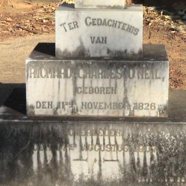 O'NEIL Richard Charles 1826-1907