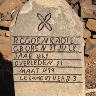 COENRADIE R.C. 1869-1899