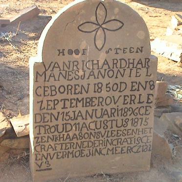 O'NIEL Richard Harmanes Jan 1850-1896