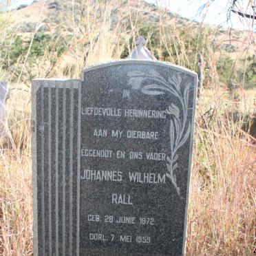 RALL Johannes Wilhelm 1872-1959