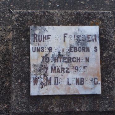 DOLLENBERG ? 1925-1925