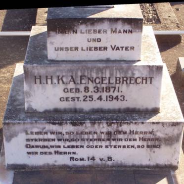 ENGELBRECHT H.H.K.A. 1871-1943