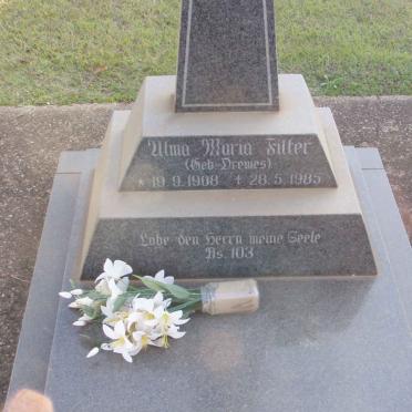 FILTER Ulma Maria nee DREWES 1908-1985