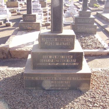 FITLER Johann Heinrich Jacob 1864-1927 &amp; Amalie Katharina Hedwig PRIGGE 1872-1963