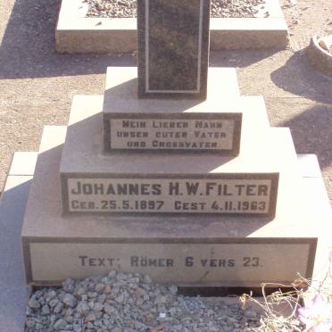 FILTER Johannes H.W. 1897-1963