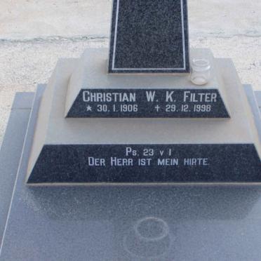 FILTER Christian W.K. 1906-1998