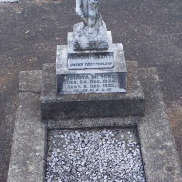 HINZE Christa M. 1934-1935