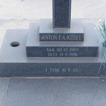 KUSEL Anton F.A. 1907-1991