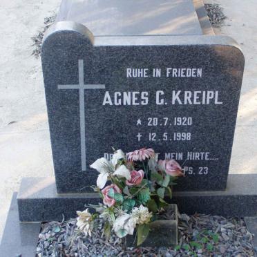 KREIPL Agnes G. 1920-1998