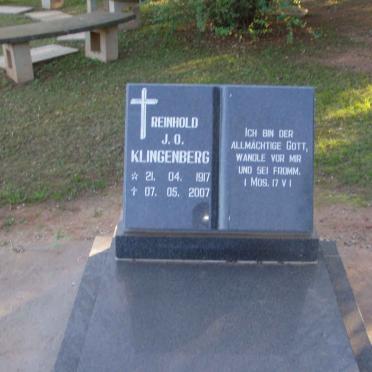 KLINGENBERG Reinhold J.O. 1917-2007