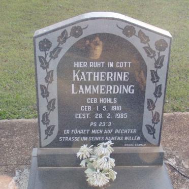 LAMMERDING Katherine nee HOHLS 1910-1985