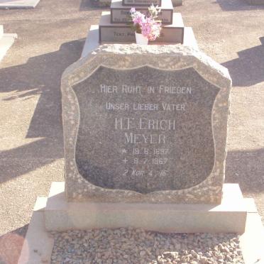 MEYER H.F. Erich 1897-1967