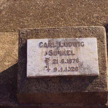 SUNKEL Carl Ludwig 1876-1926