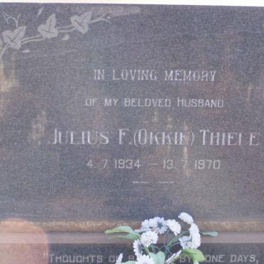 THIELE Julius F. 1934-1970