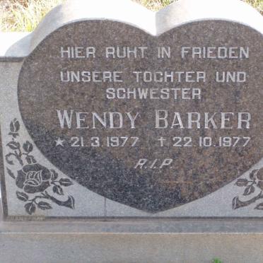 BARKER Wendy 1977-1977