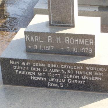 BÖHMER Karl B.H. 1917-1979