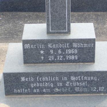 BÖHMER Martin Randolf 1968-1989