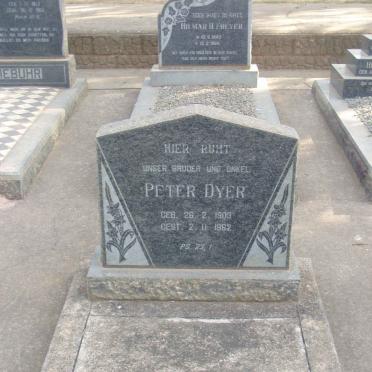 DYER Peter 1903-1962