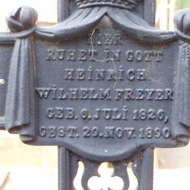 FREYER Heinrich Wilhelm 1826-1890
