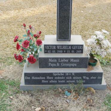 GEVERS Victor Wilhelm 1930-2005