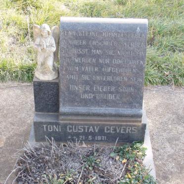 GEVERS Toni Gustav 1971-1971