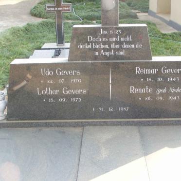 GEVERS :: GEVERS :: GEVERS :: GEVERS :: NIEBUHR