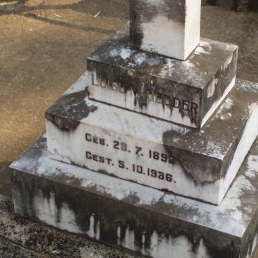 HEDDER Luise M. 1892-1936