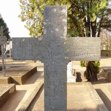 HAMBROCK J.H.R. 1824-1892