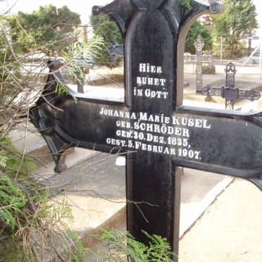 KÜSEL Johanna Marie nee SCHRÖDER 1835-1907