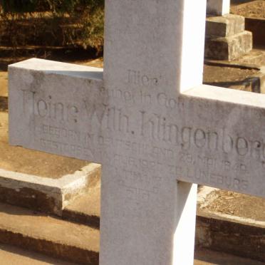 KLINGENBERG J. Heinrich Wilhelm 1849-1920