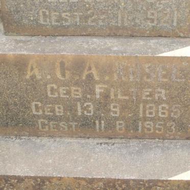 KUSEL A.C.A. nee FILTER 1866-1953
