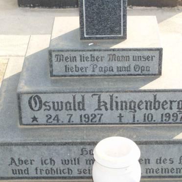 KLINGENBERG Oswald G. 1927-1997