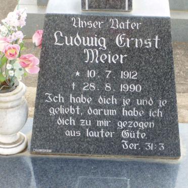 MEIER Ludwig Ernst 1912-1990