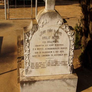 MEYER Amalie nee DOLLENBERG 1826-1885
