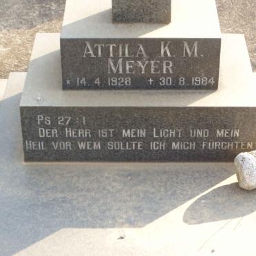 MEYER Attila K.M. 1928-1984