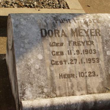 MEYER Dora nee FREYER 1903-1953
